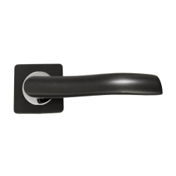 Ручка раздельная TRODOS AL-02-077 CP + GF/CP (графит/хром)