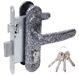 Замок врезной Абсолют ЗВ4-3/03 (Серебро) пр.руч.