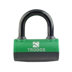 Замок навесной всепогодный BM-085 зеленый (Blister)