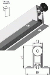 Автопорог ASAL-А 330мм (-100мм)
