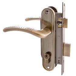 Замок вр. с/руч АЛЛЮР 132/1 AB (ст.бронза) (12)