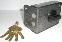 Замок накладной ЗН 1-3А-1 (Исеть) (20) пл.к