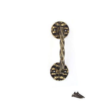 Ручка скоба Витая 240мм (золото) 