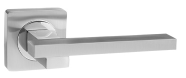 Ручка дв. RENZ 52-02 SN "Неаполь" (никель матовый)