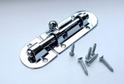 Шпингалет 01.03.02 L =90мм (хром)