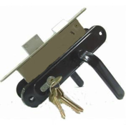 Замок врезной ЗВ4-6 г, Кровоток чёрный