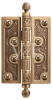 Петля VDF 125-4BB CH YB (латунь состар.)