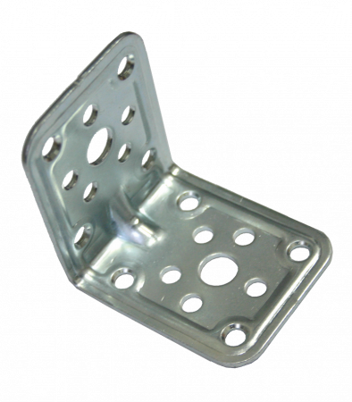 Уголок крепежный усиленный  62*62*50*2,0 Ц МТ