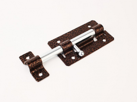 Задвижка дверная ЗД-07 пол.медь  МТ