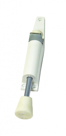 Дверной фиксатор фрикционный (белый)