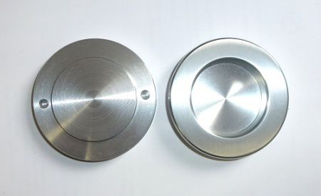 Плоская ручка-кноб для стекла толщиной 8/10/12 мм