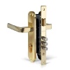 Замок врезной Apecs 1526/60-G (0118G) (золото) (12)