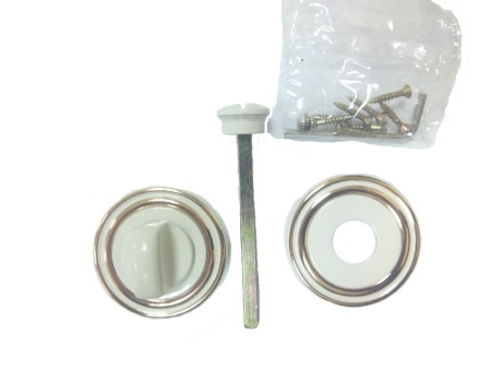 Завертка под фикс. RENZ BK 16 BIG W/GP (бел./лат.блест.)