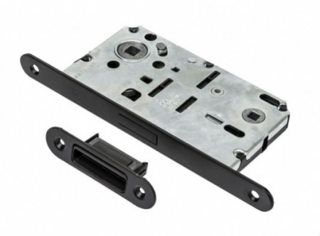 Защелка сантехн. BONAITI B-FORTI, магн., регул.пл., чёрн.№67.B-FOR.WC.NE.OP.90