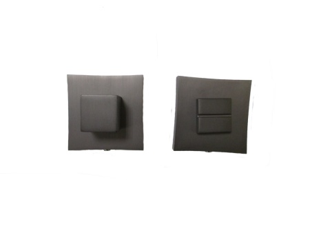 Завертка квадрат к ручкам BK 13 Titanium ORO&ORO