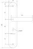 Ручки на планке Apecs HP-85.0423-S-G