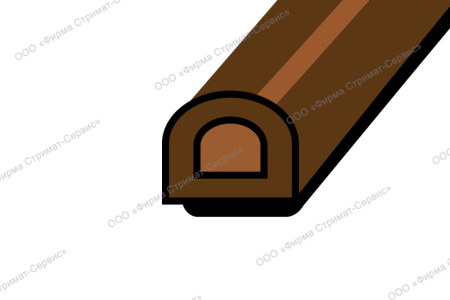 Уплотнитель SD-54 D (коричн) 12*10мм (50м)