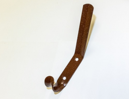 Крючок двойной П коричневый*100