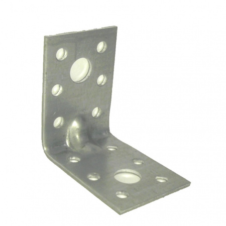 Уголок крепежный усиленный  50*50*35*2,0 Ц МТ