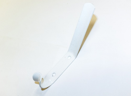 Крючок двойной П Белый*100