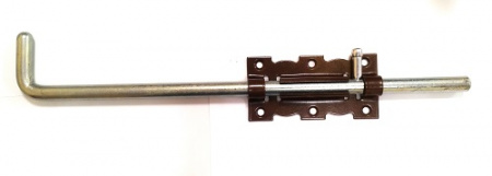 Задвижка дверная ЗД-110-Уд ст.бронза/цинк