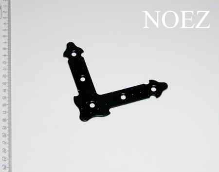 Уголок декор фугур УДФ 110-0-2,0-53 (черный) (100)