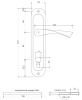 Ручки на планке Avers HP-85.0123-G (золото)