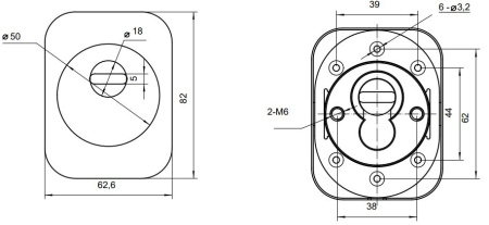 Броненакладка Apecs Pro 50/27-DP-15-BLM