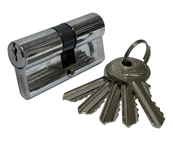 Цилиндровый механизм Vantage V80-5CP 5 ключей (хром)