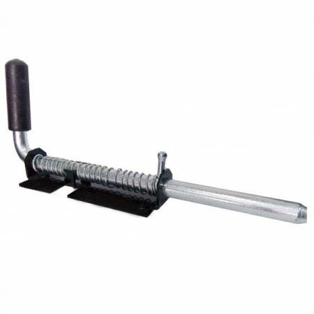 Задвижка гаражная ЗГ-600 П. черный УФ.