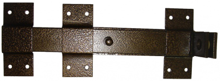 №2 Задвижка дверная Антик медь - 400