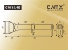 ЦМ СW80 (35/45) мм DAMX SN (Матовый никель)
