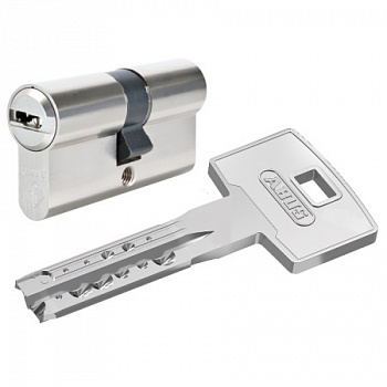 Европрофильный цилиндр ABUS D12R410 ключ/ключ 35-45 (80 мм ) NI ( 5 key)