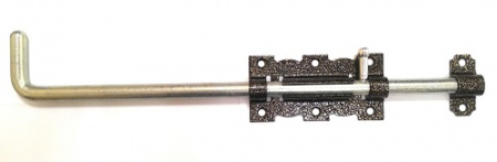 Задвижка дверная ЗД-110-Уд бр.металик/цинк