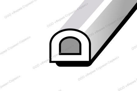 Уплотнитель SD-54 (белый) 12*10мм (6м)