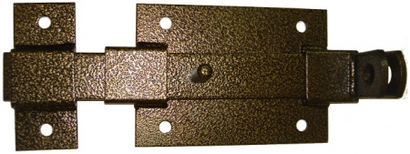 №1 Задвижка дверная Антик медь - 300